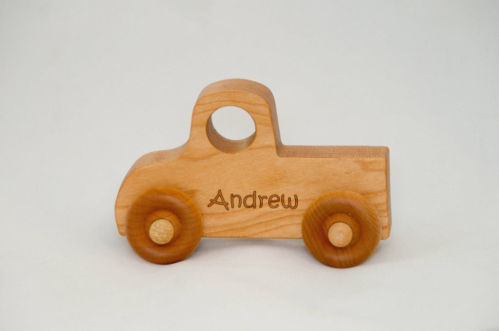Toy Truck, Wooden Toy Truck, Wood Truck, Toddler Toy Wood Toy Truck Personalized for Children and Toddlers