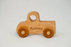 Toy Truck, Wooden Toy Truck, Wood Truck, Toddler Toy Wood Toy Truck Personalized for Children and Toddlers