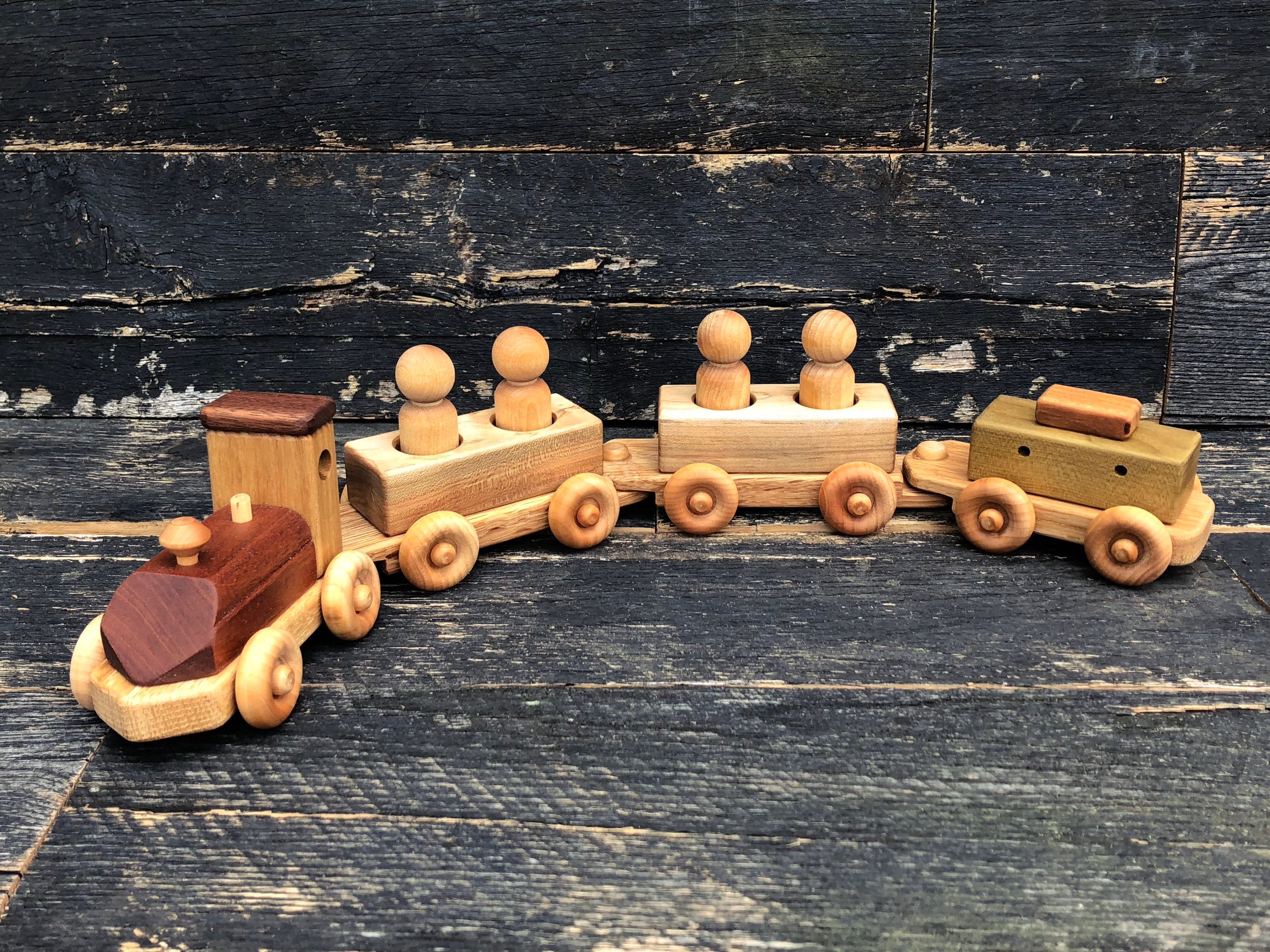 Wooden Peep Train