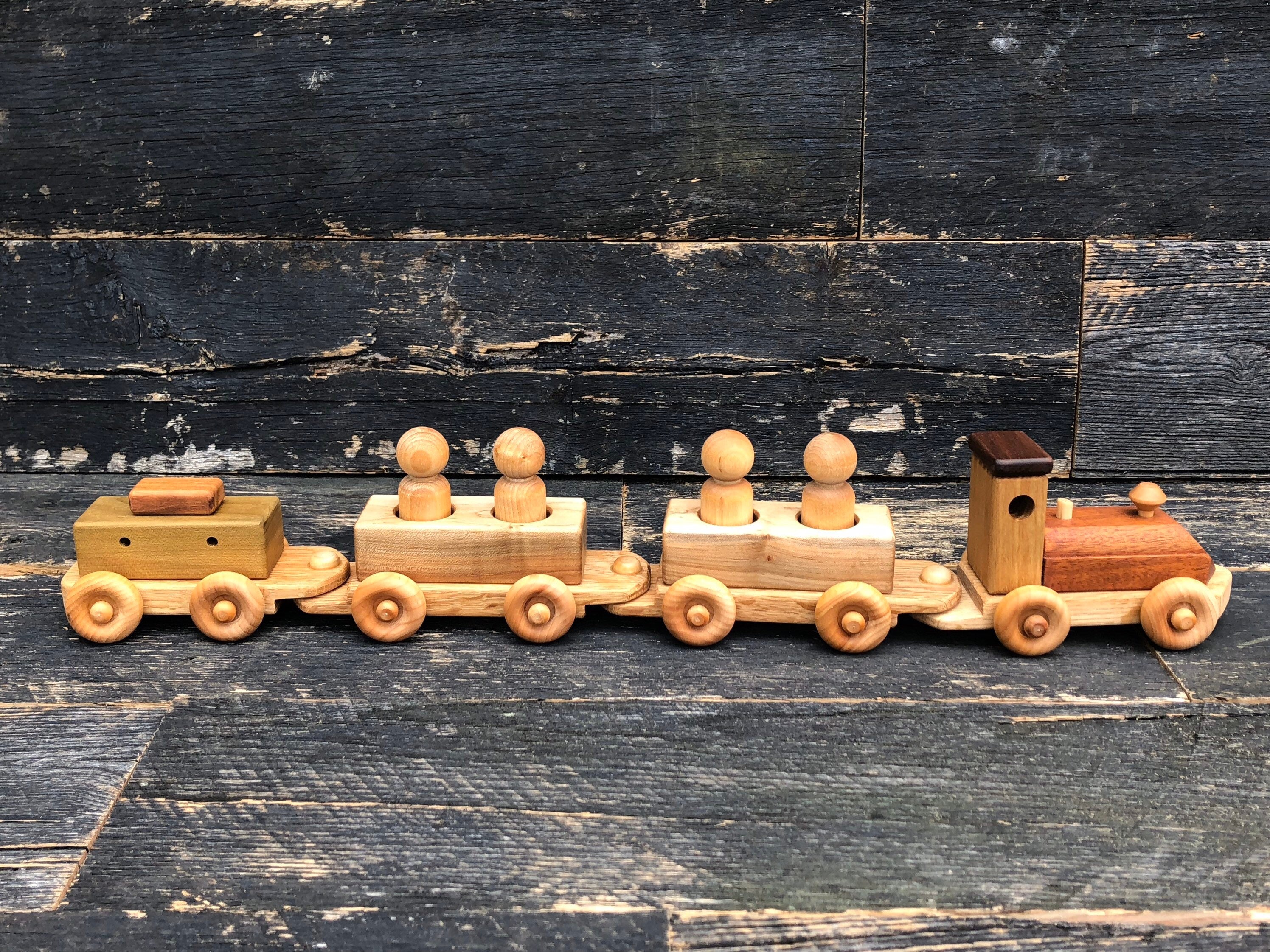 Wooden Peep Train