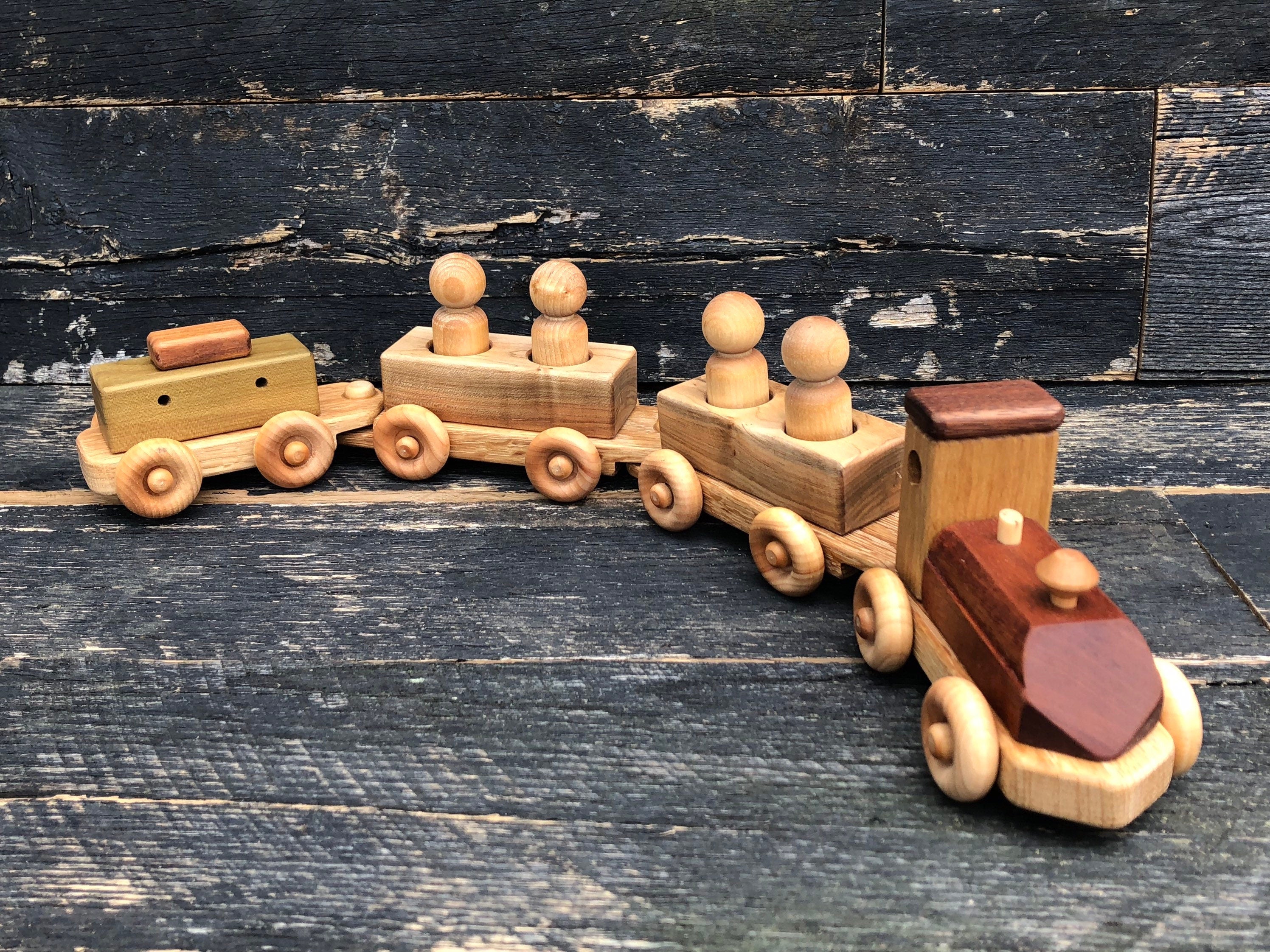 Wooden Peep Train