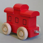 Wooden Toy Caboose