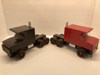 Wood Truck Toy for Kids, Handmade Wooden Toy, Imaginative Play, Construction Birthday Party Gift, Logging Truck Toy for Boys, Montessori