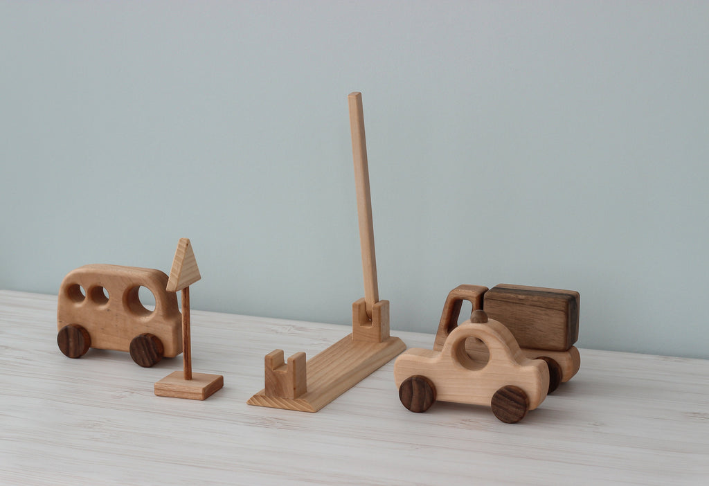 Wooden car Truck toys Mini Vehicles on wheels for toddler 1 year old boy gift for kids from Ukraine shops