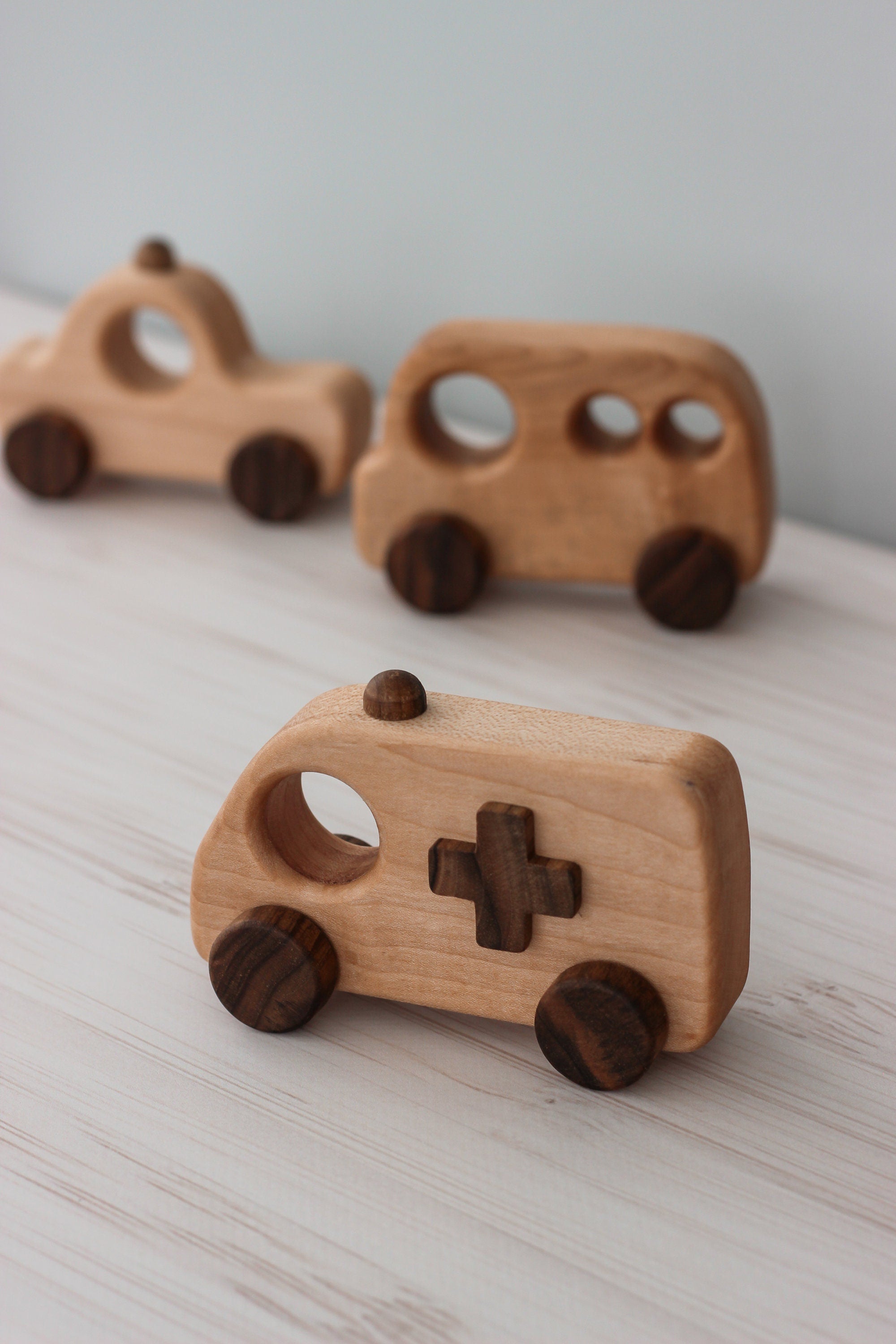 Wooden car Truck toys Mini Vehicles on wheels for toddler 1 year old boy gift for kids from Ukraine shops