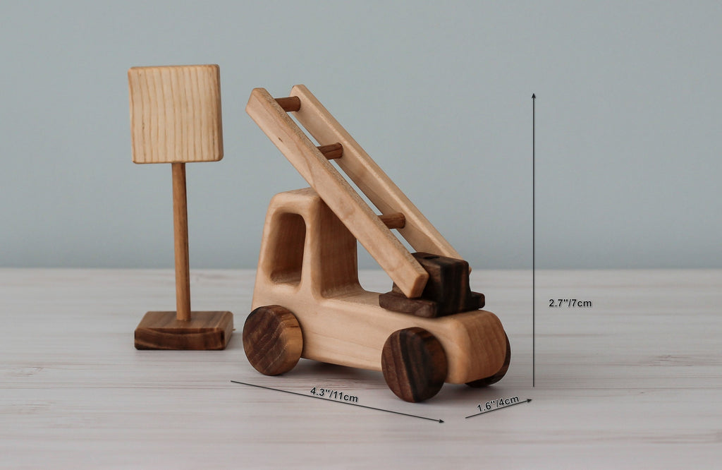 Wooden car Truck toys Mini Vehicles on wheels for toddler 1 year old boy gift for kids from Ukraine shops