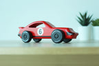 Red Wooden Toy Car Gift, CL 03 Personalized toy, Inspired by the Porsche 911 German Sports Car