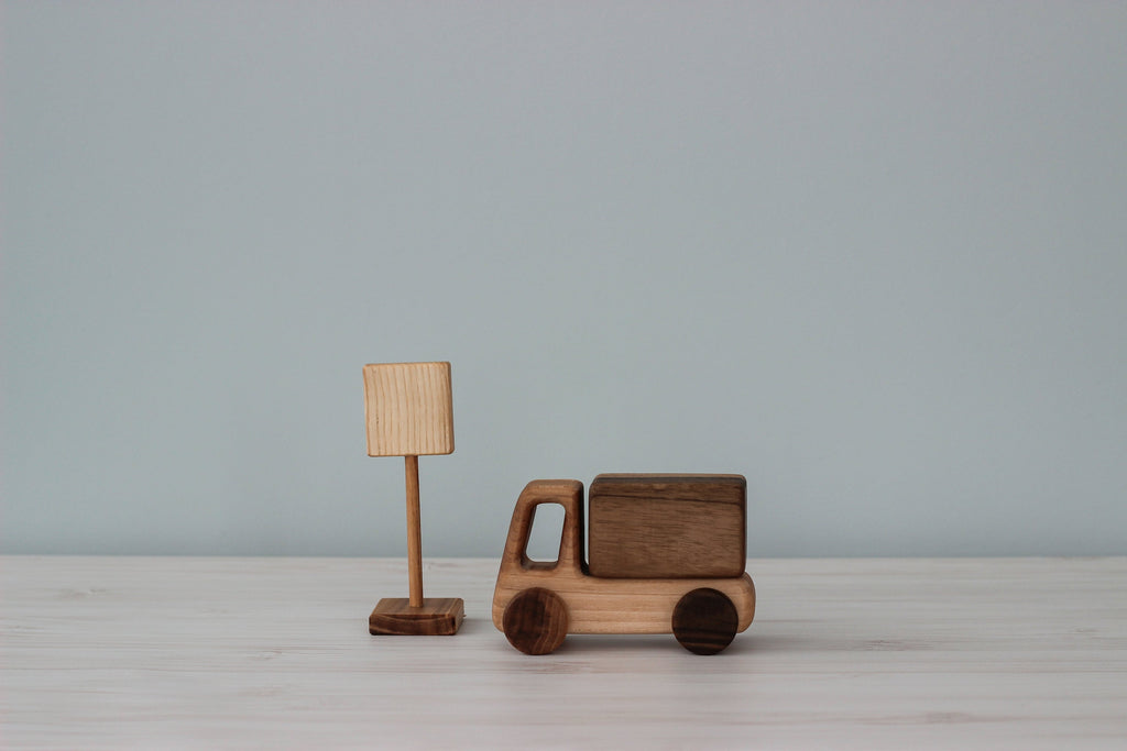Wooden car Truck toys Mini Vehicles on wheels for toddler 1 year old boy gift for kids from Ukraine shops