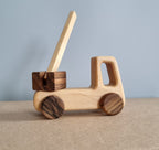 Wooden car Truck toys Mini Vehicles on wheels for toddler 1 year old boy gift for kids from Ukraine shops