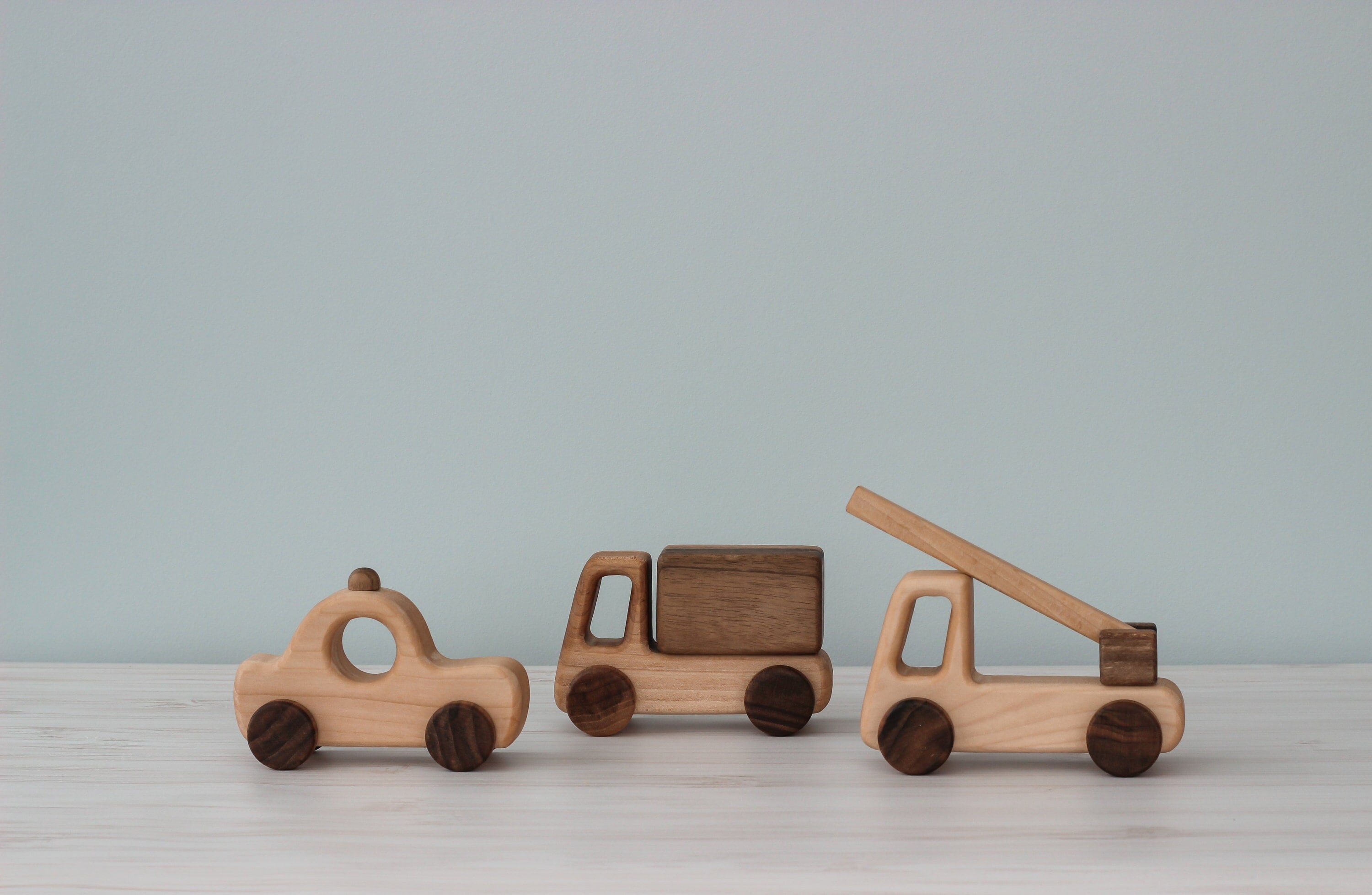 Wooden cars toys Mini Vehicles on wheels Baby boy gift Toys for toddler 1 year old gift for kids Vintage style cars from Ukraine shops