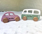 Personalized Wooden Toy Car for Toddlers, First Birthday Gift, Baby Shower Gift, Cars With Names, Personalized Gift For Kids,First Christmas