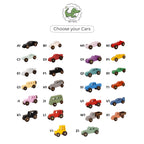 Collect Wooden Cars With Names, Sensory Toys For Toddlers, Baby Birthday Gift, Wooden Truck Toy, Personalized Gift For Kids, First Christmas