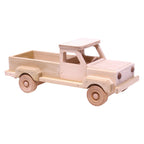 AmishToyBox.com Wooden Pickup Truck Toy with Hitch