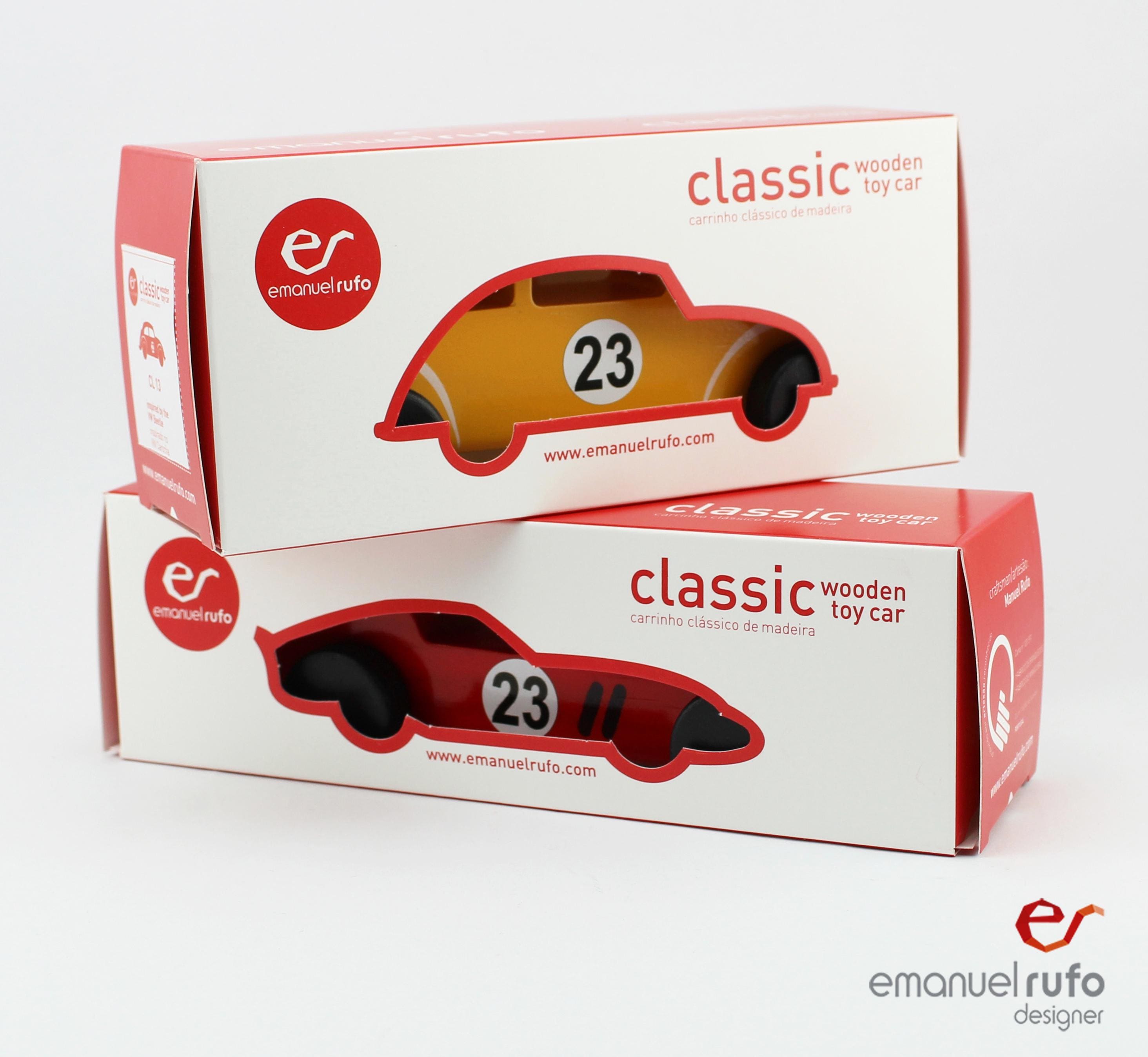 Red Wooden Toy Car Gift, CL 03 Personalized toy, Inspired by the Porsche 911 German Sports Car