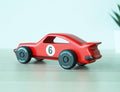 Red Wooden Toy Car Gift, CL 03 Personalized toy, Inspired by the Porsche 911 German Sports Car