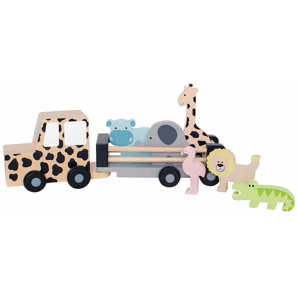 Personalised Tractor Farm Set - Childrens Toys - Wooden Toys - Christmas Gift - Birthday Gift - Role Play - Pretend Play - Farm Animals