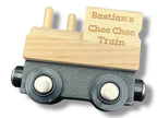 Wood Toy Train for wood tracks with magnets and name personalization